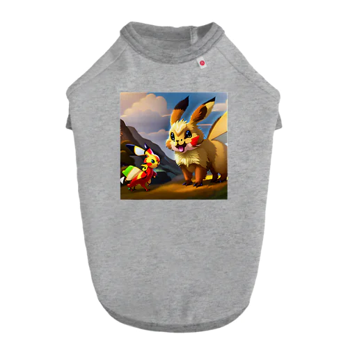 新種のポケモン Dog T-shirt