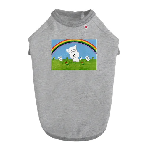 犬のデザインドッグTシャツ Dog T-shirt
