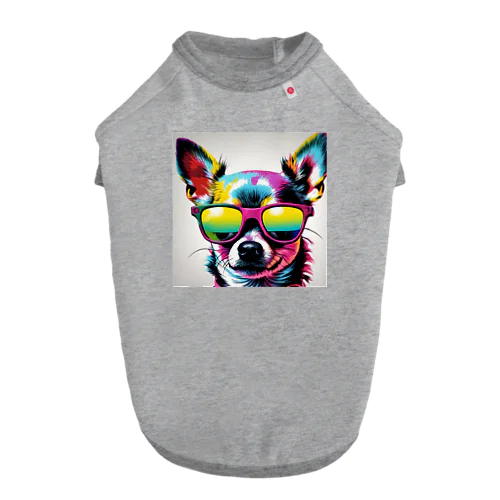 サングラス　チワワ Dog T-shirt