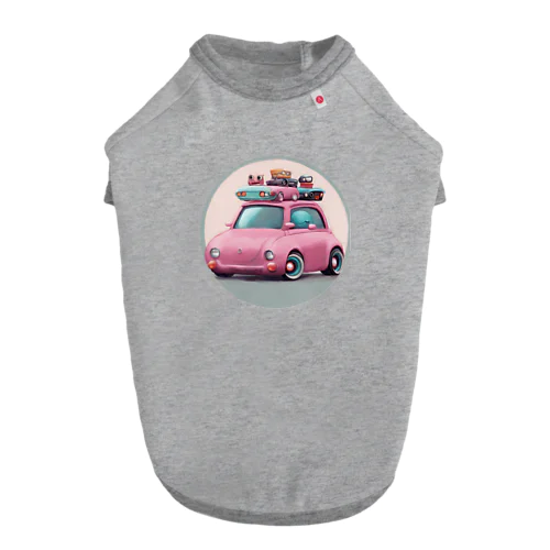 キュートな車💘 ドッグTシャツ