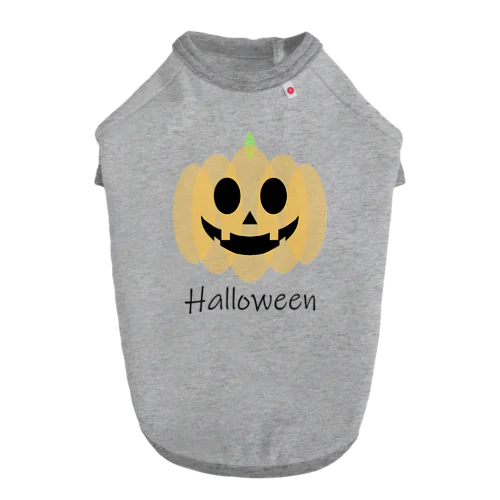 ハロウィンかぼちゃ ドッグTシャツ