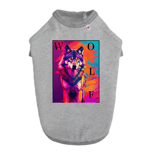 WOLF  ドッグTシャツ