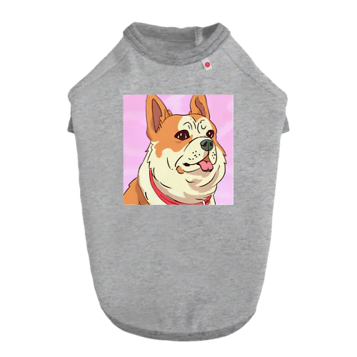 人懐こい犬 ドッグTシャツ