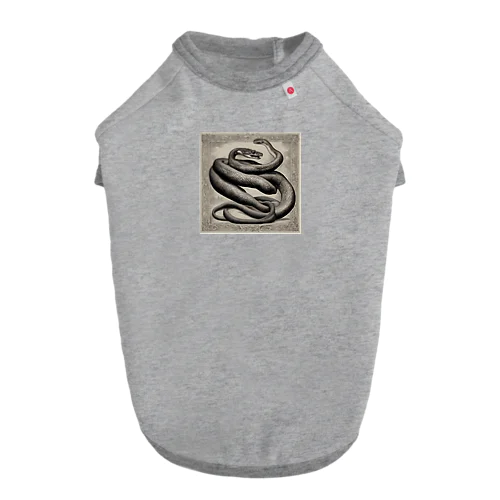 蛇🐍 ドッグTシャツ