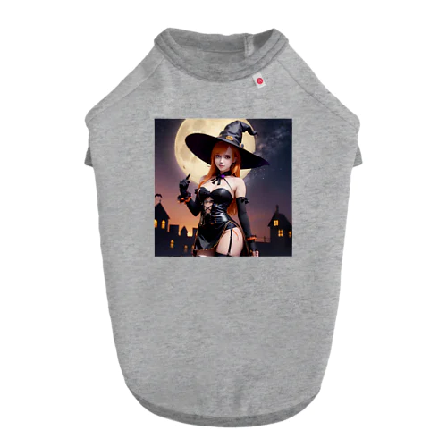 ハロウィン美女 Dog T-shirt