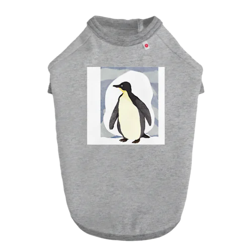水彩画ペンギン Dog T-shirt