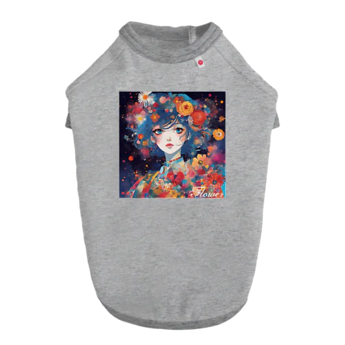 Flower Girl Dog T-shirt