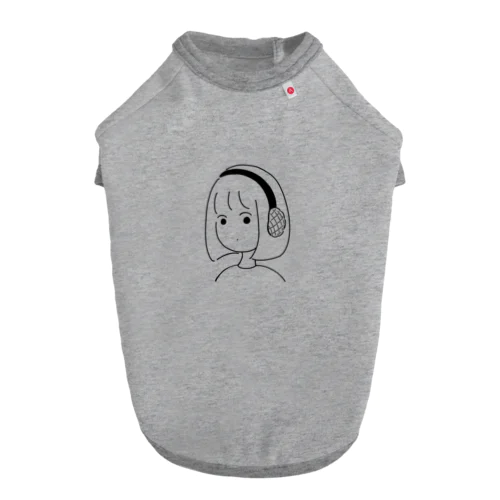 ヘッドパン女子 Dog T-shirt