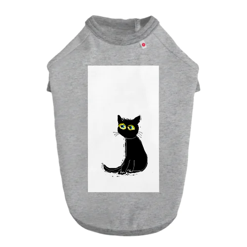 黒猫の僕の名前は、ソックス ドッグTシャツ