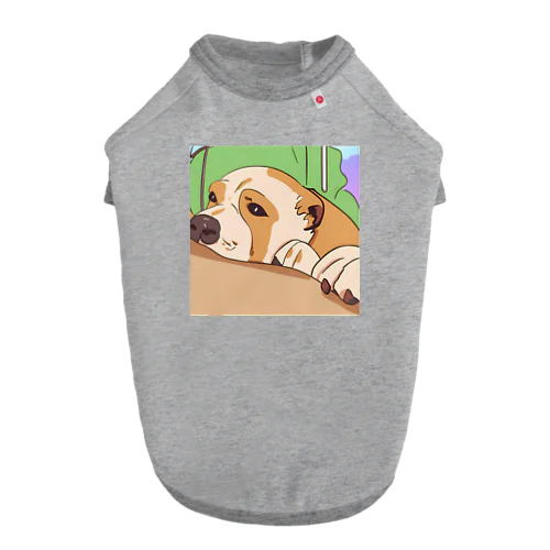 やる気のない犬 Dog T-shirt