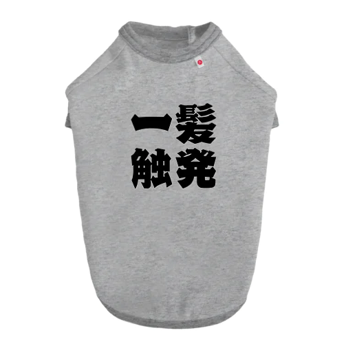 港区の服 Dog T-shirt