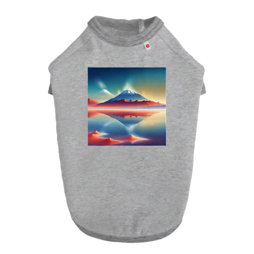 幻想的なウユニ塩湖 ドッグTシャツ