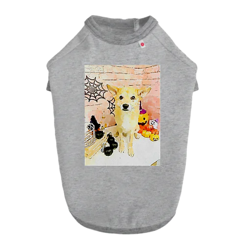 可愛いしばわんHappyHalloweenグッズ Dog T-shirt