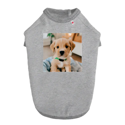 可愛い子犬のムギちゃん！ ドッグTシャツ