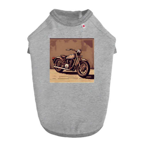 レトロバイクドット Dog T-shirt