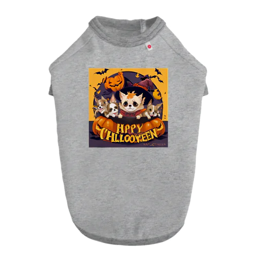 チワワのハロウィン・メイクオーバー★可愛さ満点 ドッグTシャツ