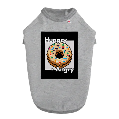 【ドーナツ】hAngry ドッグTシャツ