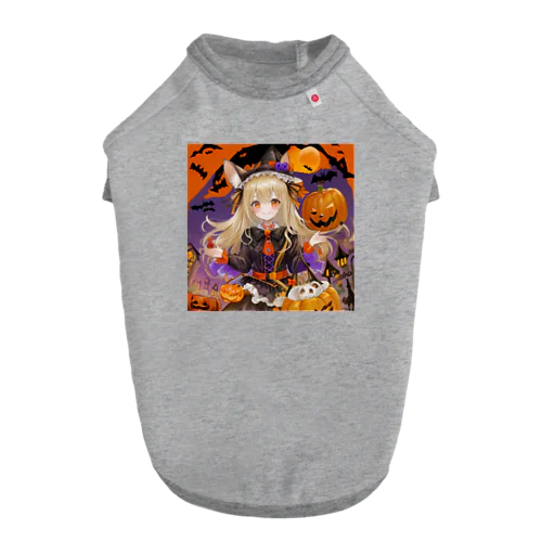 魔女の呪文★チワワのハロウィン変身マジック ドッグTシャツ