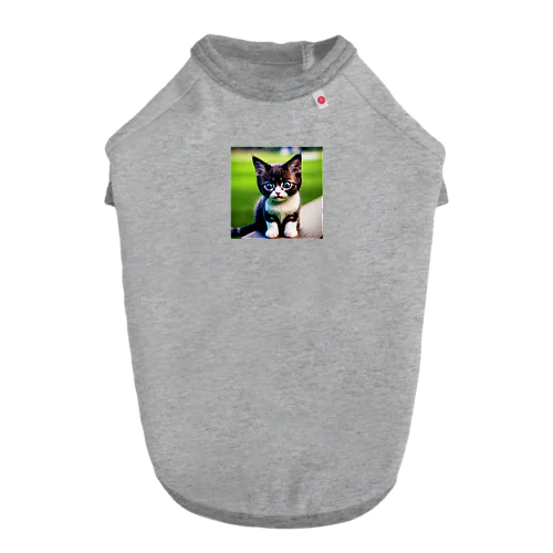 子猫 ドッグTシャツ