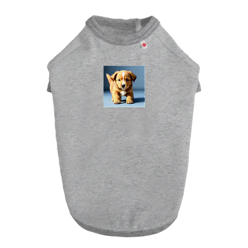 走ってくる子犬 ドッグTシャツ