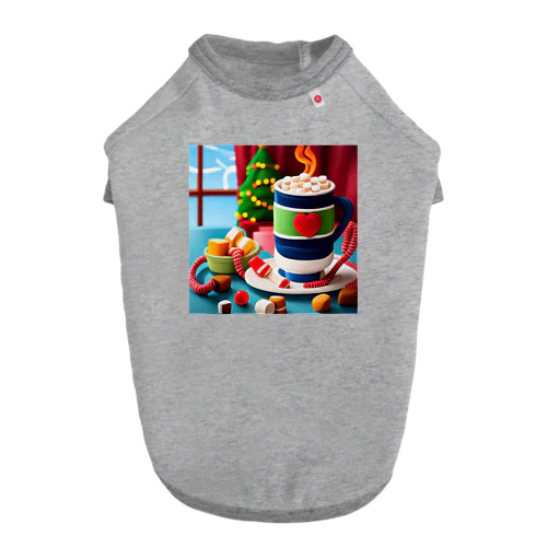 クリスマス ドッグTシャツ