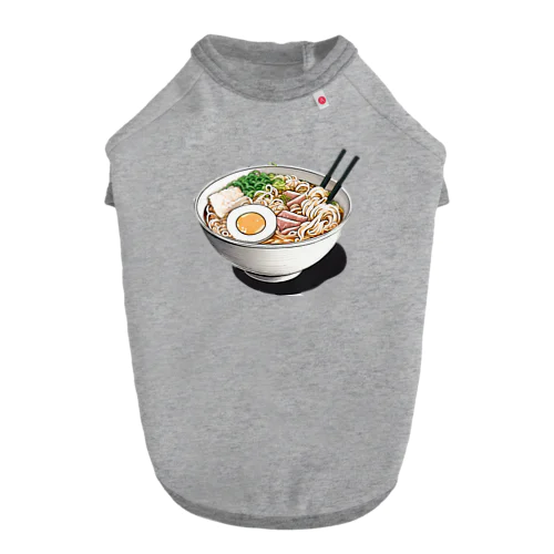 ラーメン好き Dog T-shirt