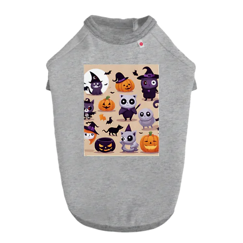 たくさんのかわいいハローウィーンキャラクター④ Dog T-shirt