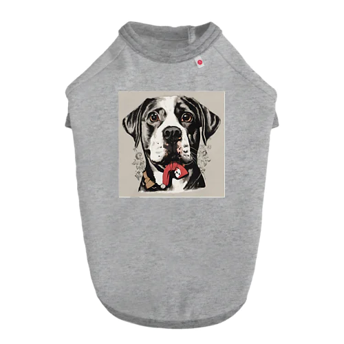 マーブル模様のカフェインミュグ Dog T-shirt