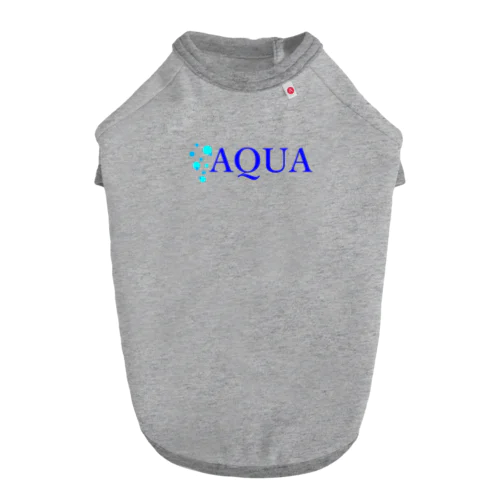 AQUA ドッグTシャツ