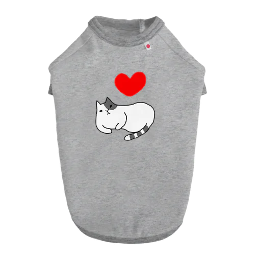 l  love ねこ Dog T-shirt