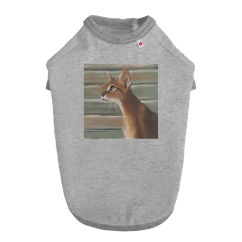 アビシニアン　Abyssinian cat ドッグTシャツ