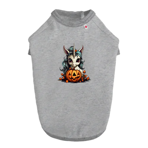 ユニコーンもハロウイン ドッグTシャツ