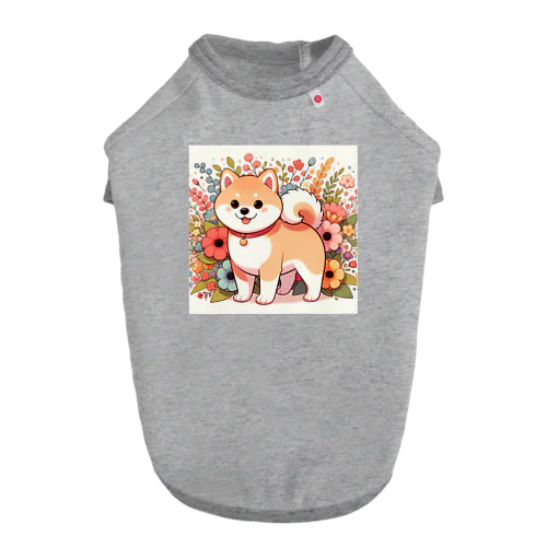 可愛い柴犬 ドッグTシャツ