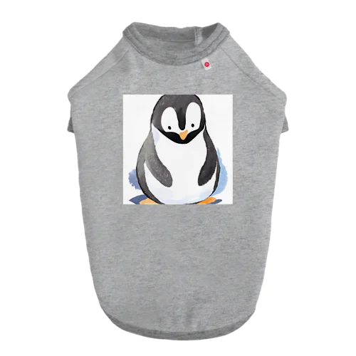 可愛いペンギンさん ドッグTシャツ
