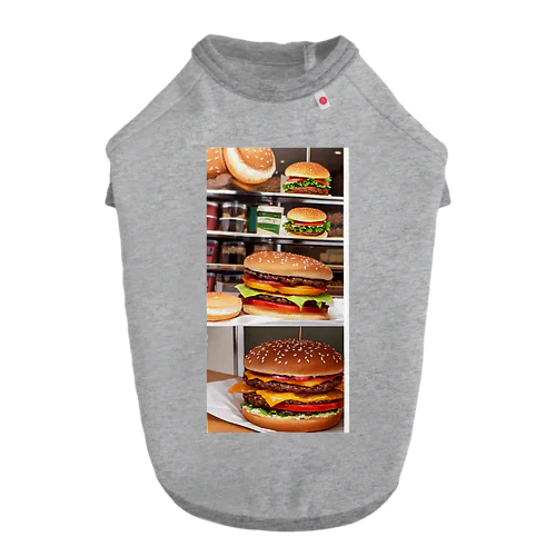 ハンバーガー ドッグTシャツ