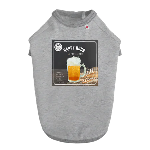 BEER-ビール Dog T-shirt