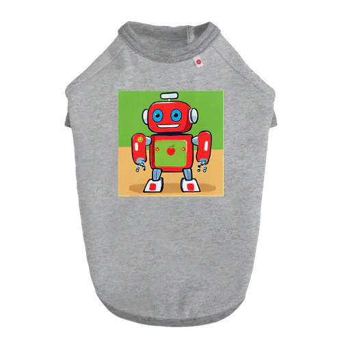 青森　 "津軽のりんごガードロボット" ドッグTシャツ