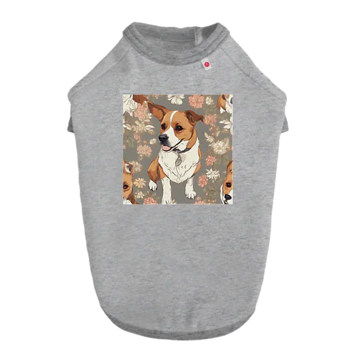 絵画風犬 ドッグTシャツ