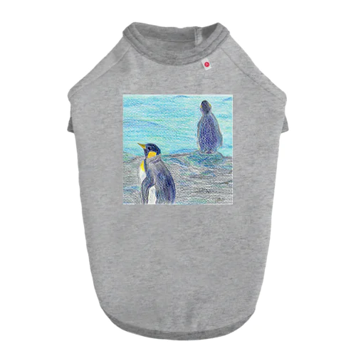 ラピス島ペンギン Dog T-shirt