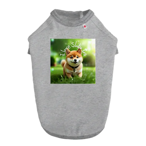 【柴犬】フォトリアル ドッグTシャツ