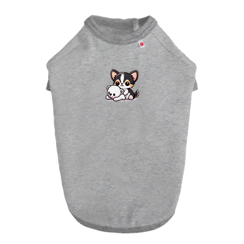 白熊ちゃんとチワワくん Dog T-shirt