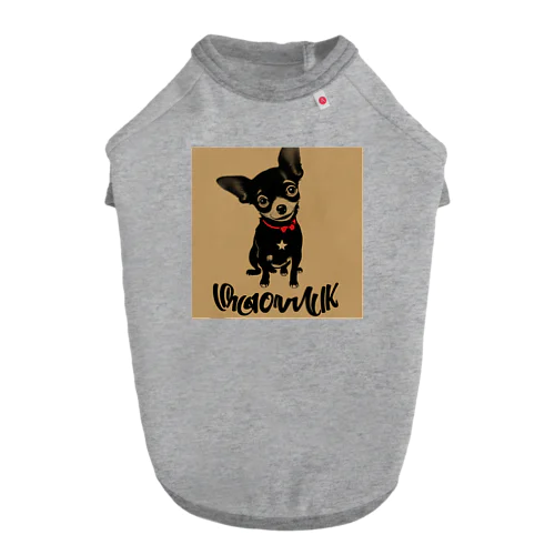 シンプルスタイルのチワワ Dog T-shirt