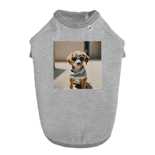 かっこつけの子犬のグッズ ドッグTシャツ