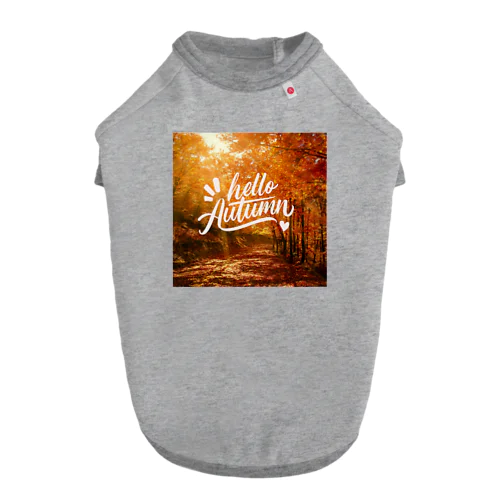 HELLO AUTUMN Dog T-shirt