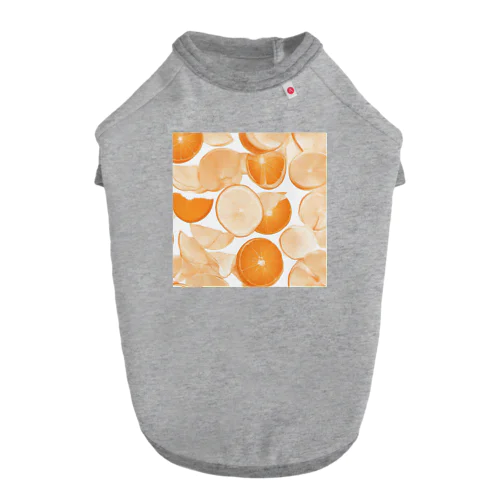 オレンジ（Orange） Dog T-shirt