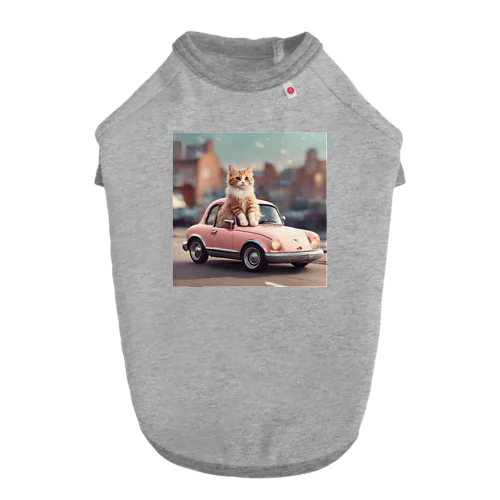 車猫 ドッグTシャツ