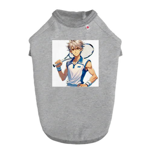 テニスプレイヤーTakashiくん Dog T-shirt