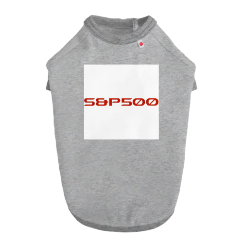 S&P500 Dog T-shirt