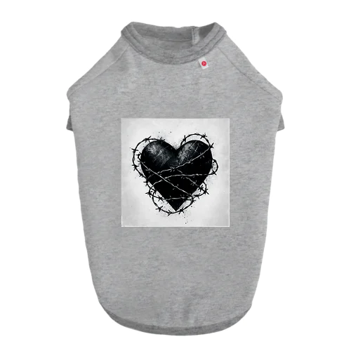 BLACK HEART ドッグTシャツ