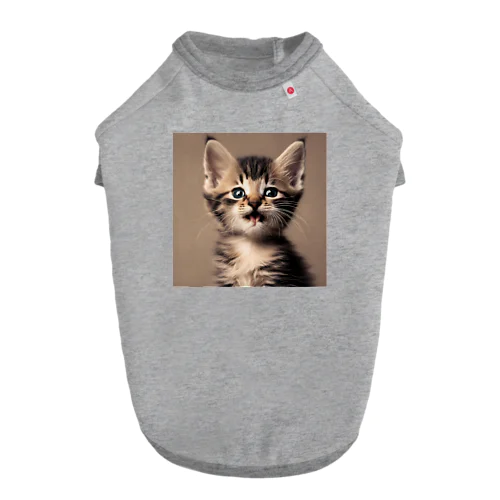 生意気な子猫 ドッグTシャツ